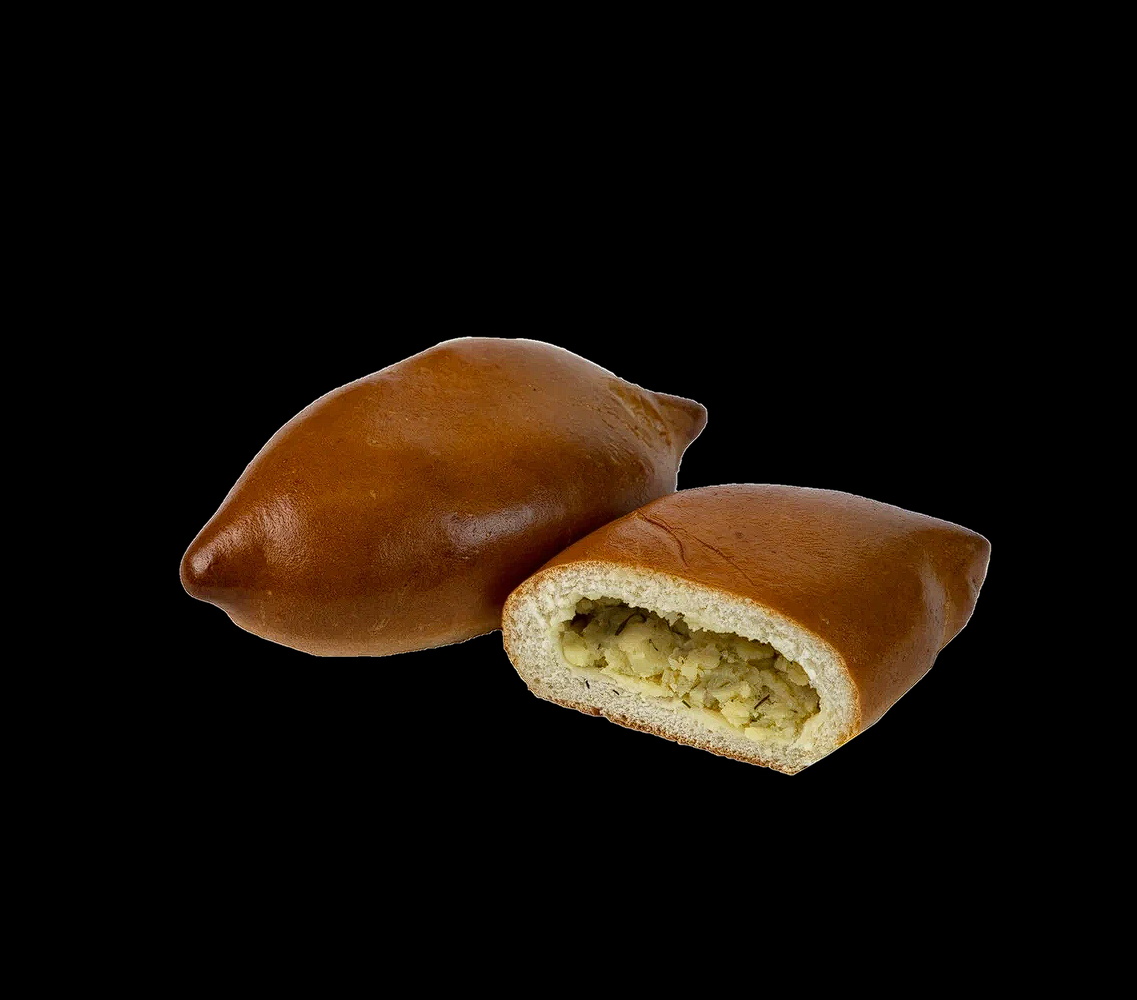 Пирожок с картошкой и укропом